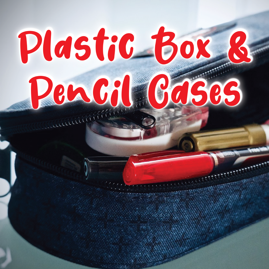 Plastic Pencil Case – US Novelty