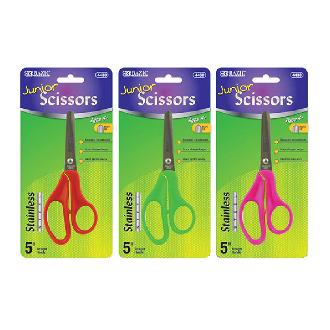 Scissors 5 Junior, Blunt Tip – Humacao School Supply