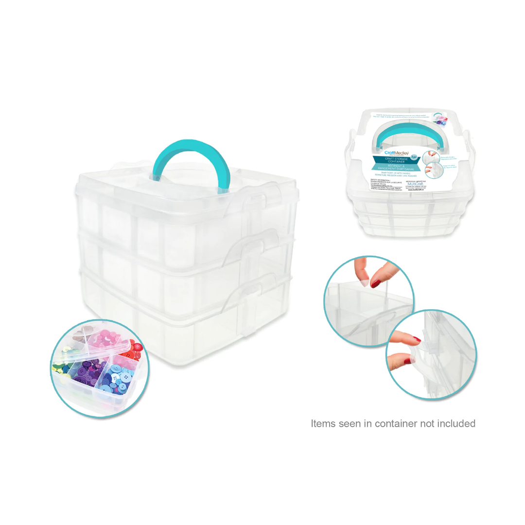 Clear Stackable Storage Containers - TCR20449