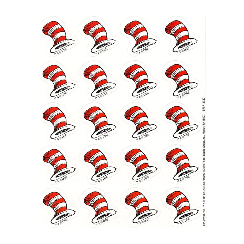 Stickers Cat's Hat Dr. Seuss