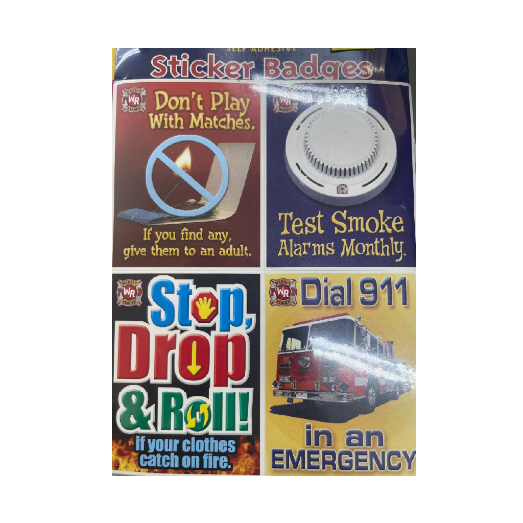 Stickers Fire Safety [pk-40]