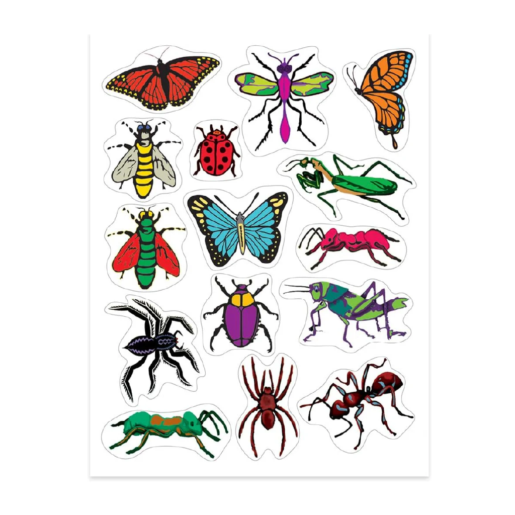 Stickers Insects [3 sheets]