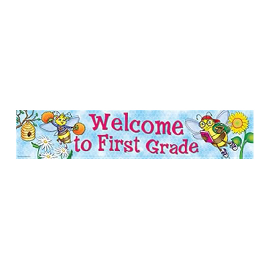 Banner Welcome to 1st Grade