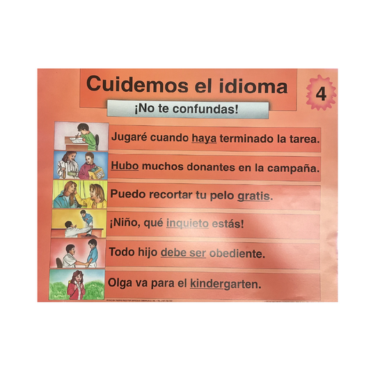 Poster Cuidemos el idioma - 4