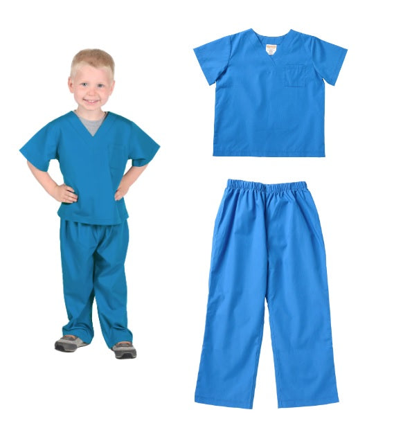 Role Play Doctor Scrub Blue