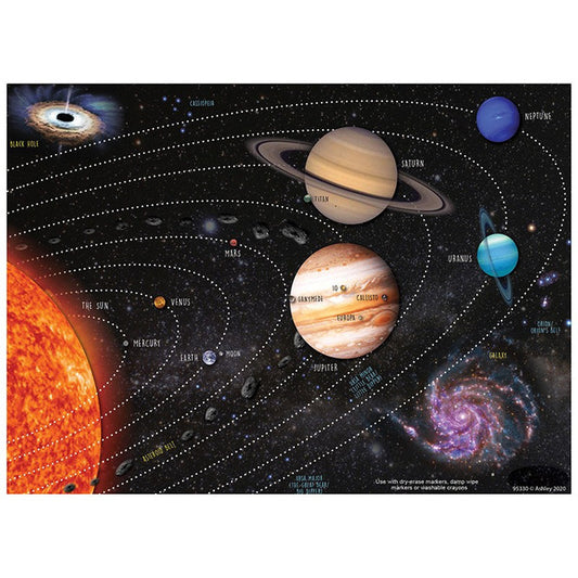 Poly Chart Solar System 9.5" x 13"