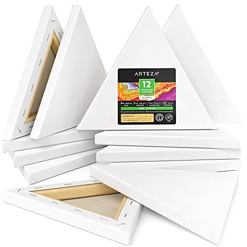 Stretch Canvas Triangular 8" [EACH]