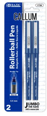 Pen Blue Callum 0.5 Xtra-Fine (pk-2)