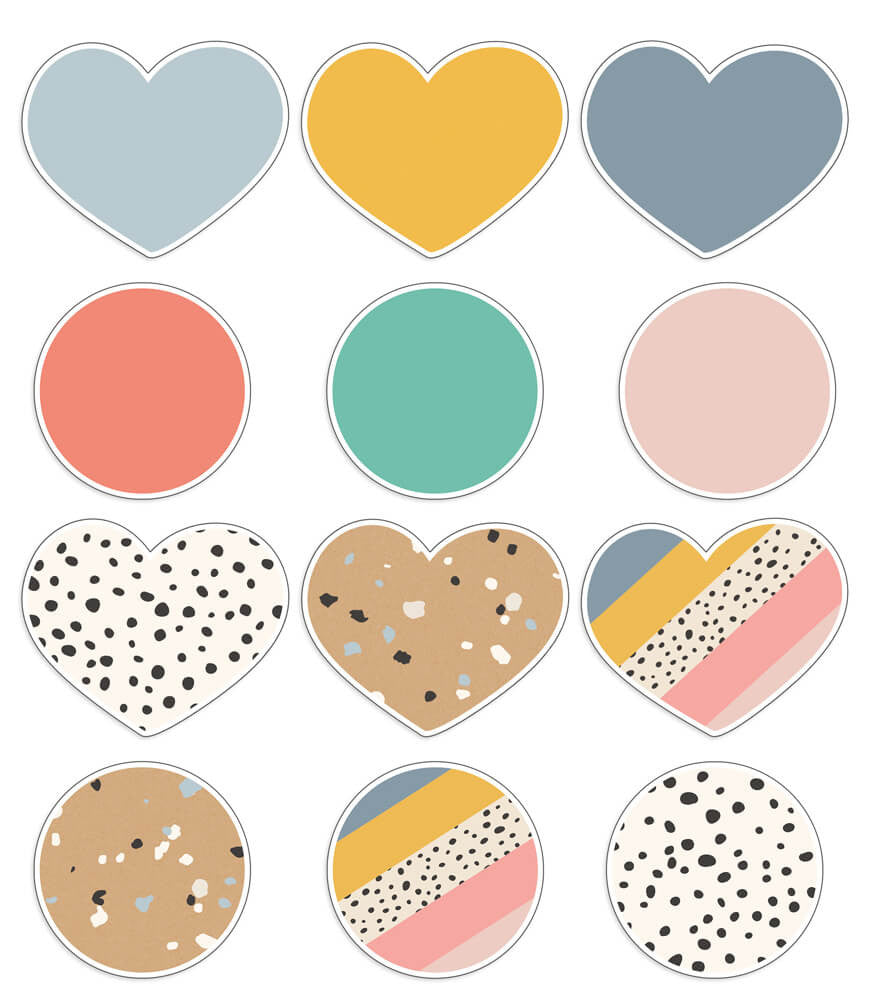 Hearts & Dots Cutouts [PK-36]