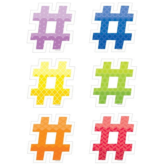 Cut Outs #Hashtags [36 pcs]