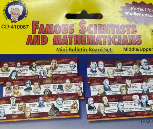 Mini BBS Famous Scientists