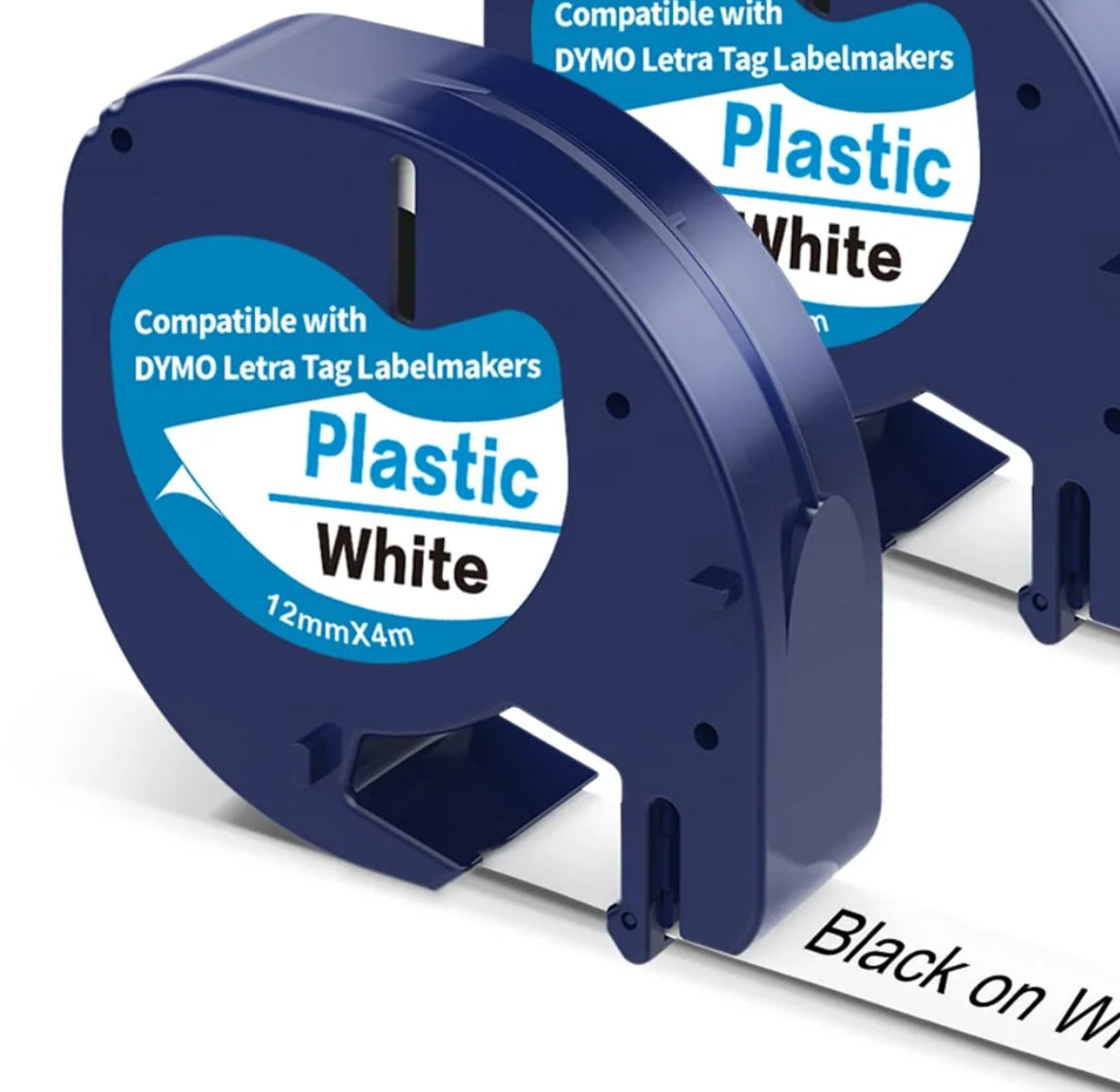 Label Tape White Replacement for Dymo [EACH]