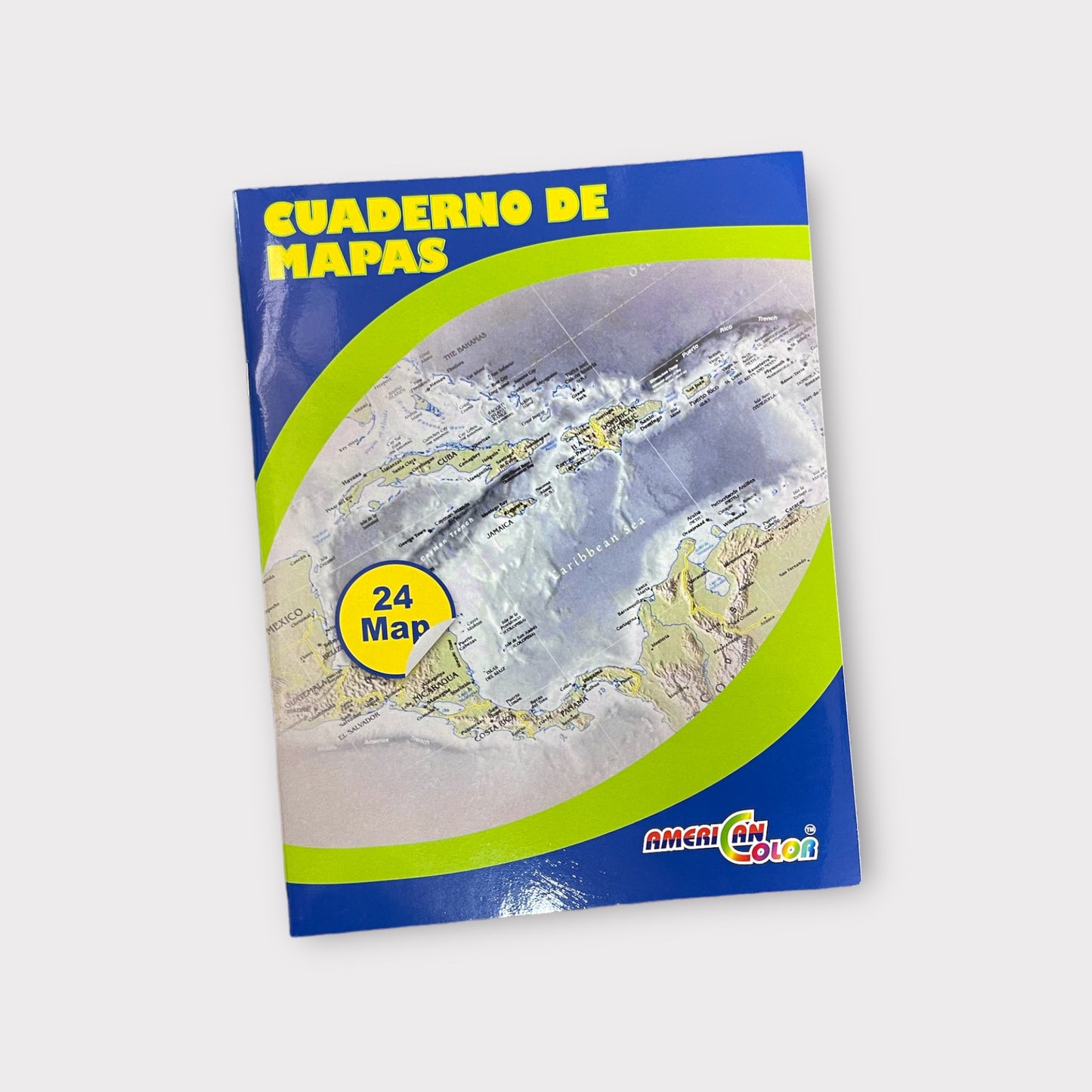 Cuaderno de 24 mapas