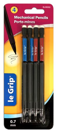 Mechanical Pencil 0.7mm (pk-4)