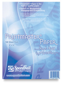 Block Printing Paper 9x12 100 sheet pack