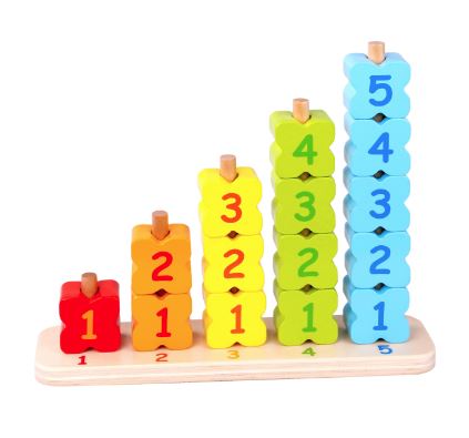 Wooden Balancing Game And Stacking Blocks