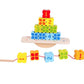 Wooden Balancing Game And Stacking Blocks