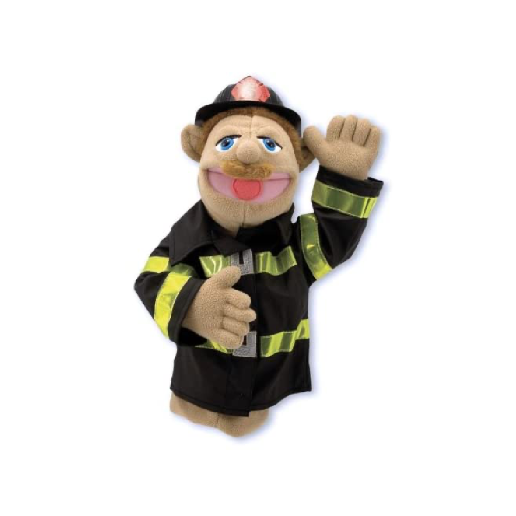 Firefighter Puppet