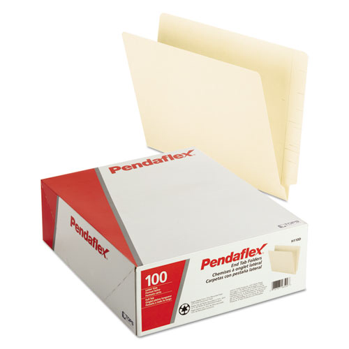 Manila Folder Lateral End Tab, Letter Size [bx-100]