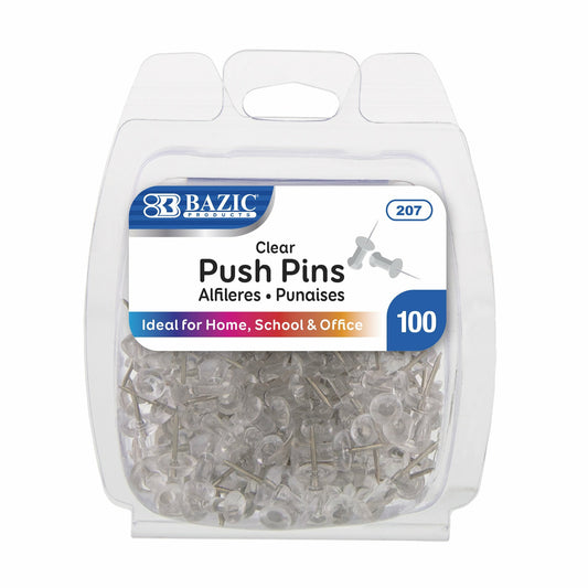 Push Pins Clear