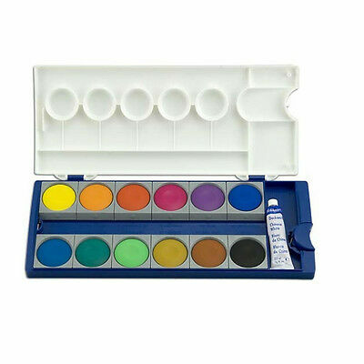 Watercolor Paint (12 Opaque Colors)