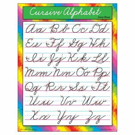 Cursive Alphabet