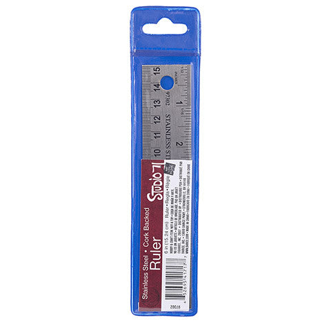 Stainless Steel Ruler 6-inch