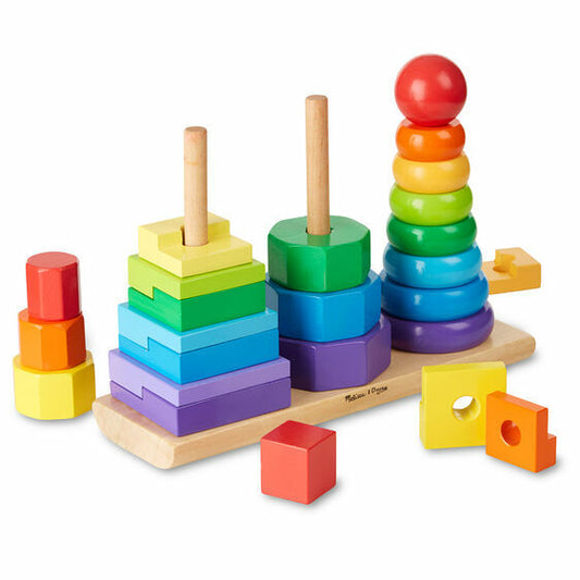 Educational Geometric Stacker