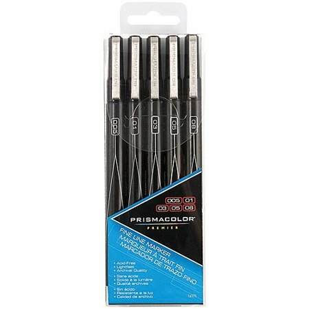 Illustration Pen Marker Fine Line [pk-5]