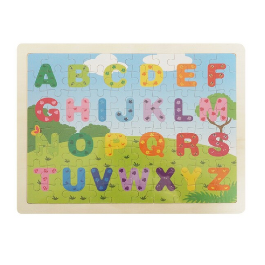 Jigsaw Wooden Puzzle Alphabet