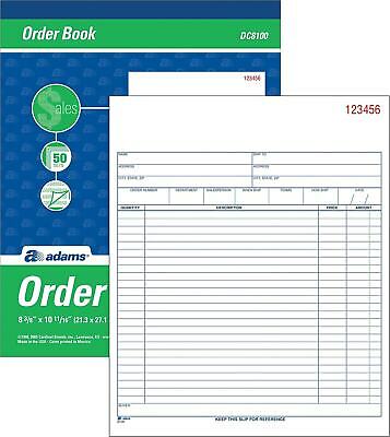 Order Book 8" x 10" 2-Parts Copy