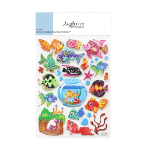 Stickers 3D Fish