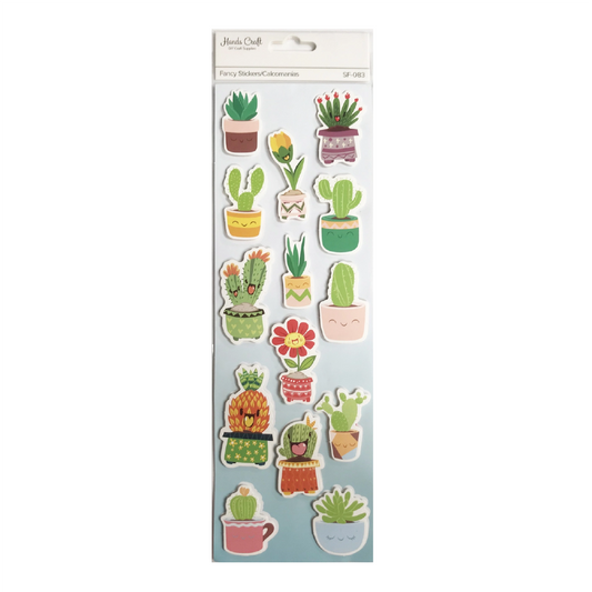 Stickers 3D Cactus