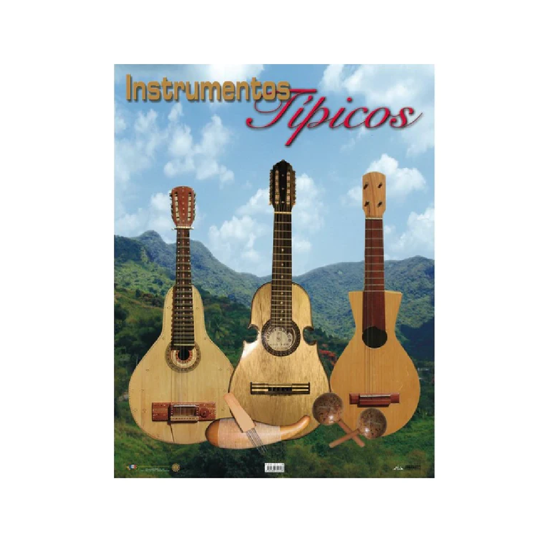 Cartel Instrumentos Típicos