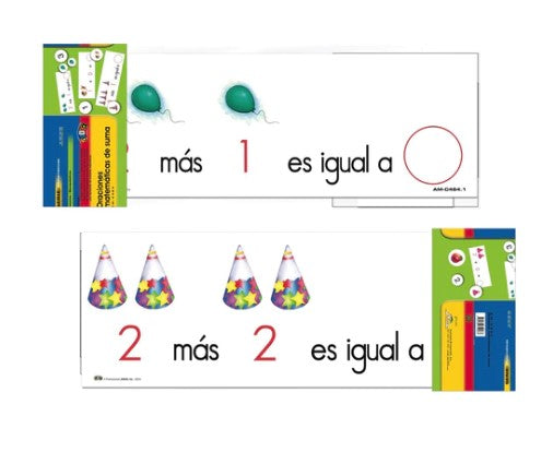 Oraciones Matemáticas de Suma (Franjas)