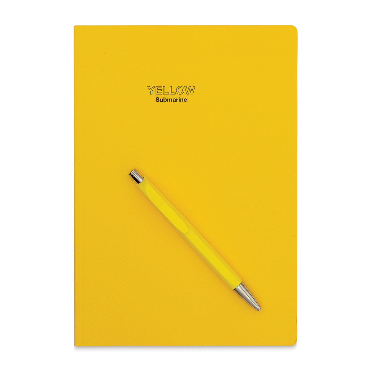 Yellow Journal & Pen