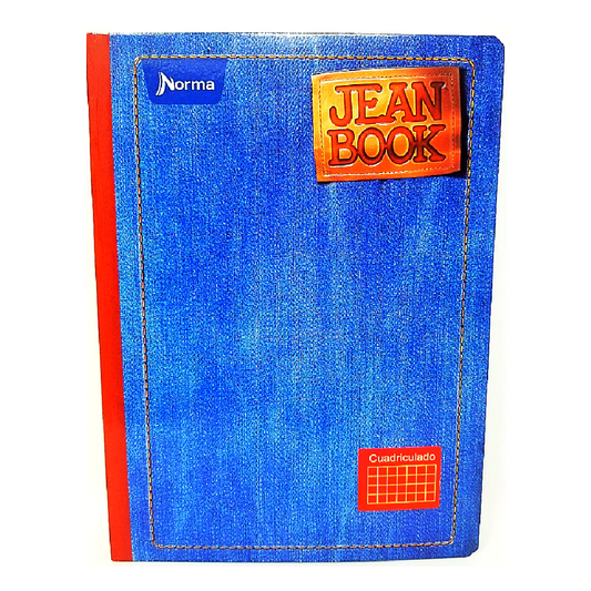 Quad Notebook Jean Book 7mm