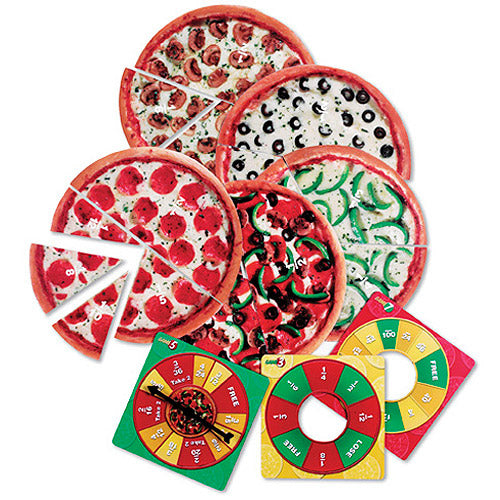 Pizza Fraction Fun Jr. Game