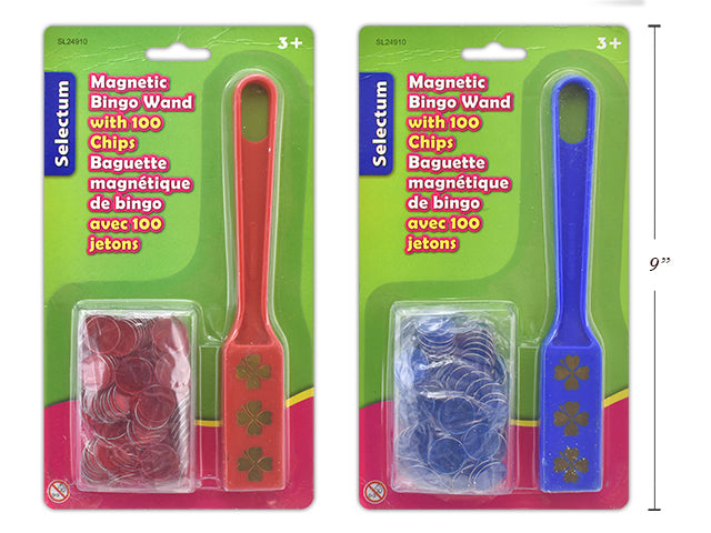 Magnetic Bingo Wand w/100 Chips