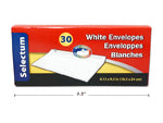 Envelopes #10 White Peel & Seal, 30ct.