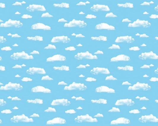 Fadeless Resistant Paper 48" x 12' Clouds (roll)