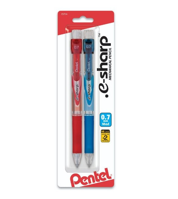 Mechanical Pencil e-sharp 0.7mm [pk-2]