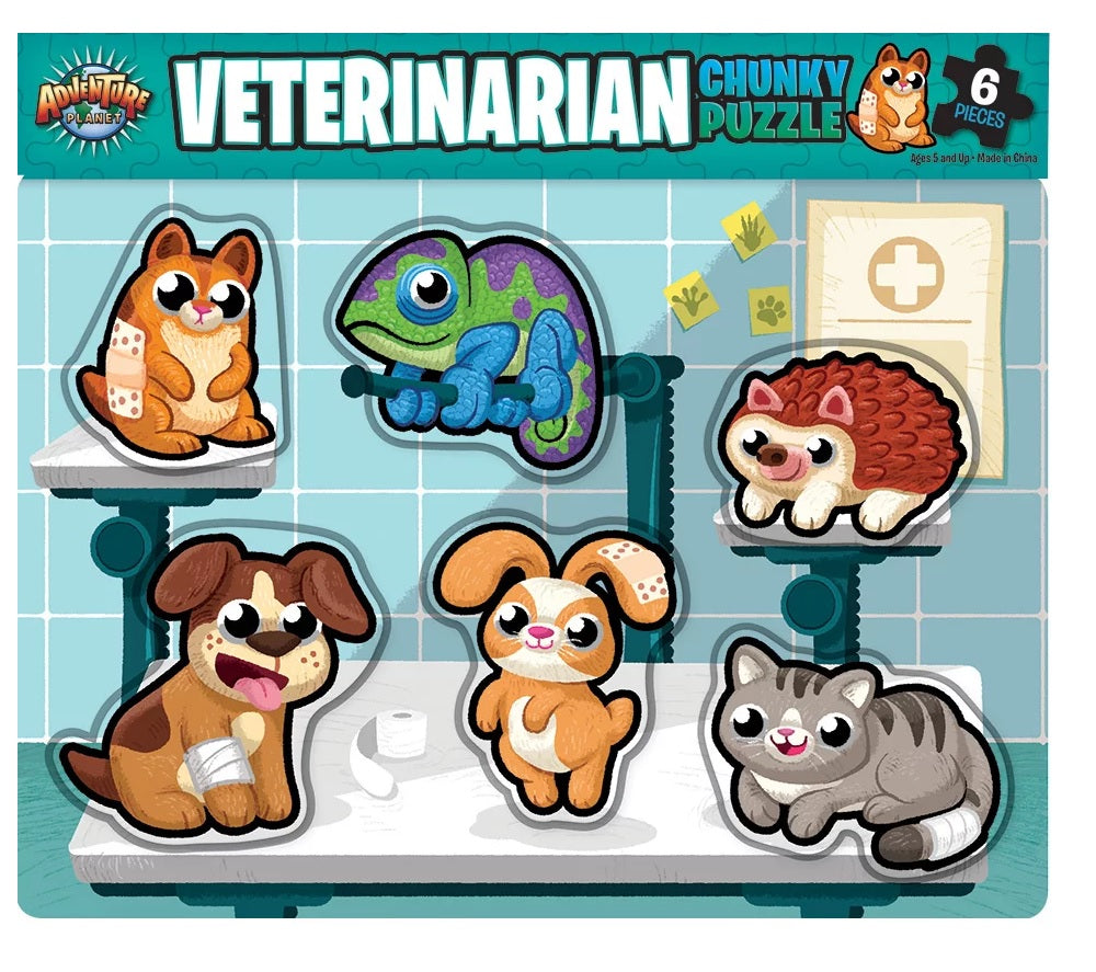 Puzzle Chunky Veterinarian