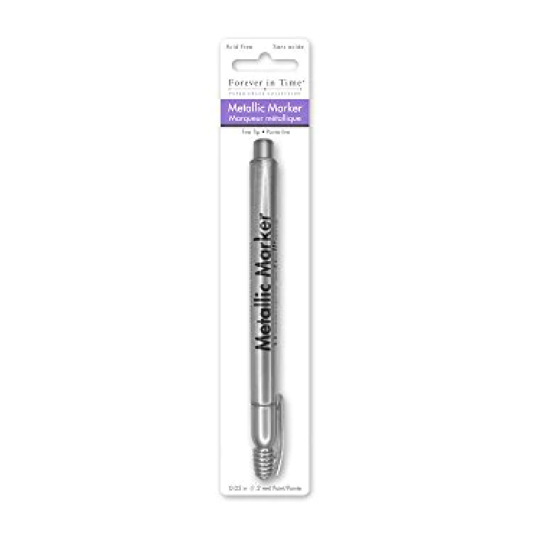 Marker Metallic Fine Silver 1.2mm