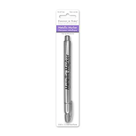 Marker Metallic Fine Silver 1.2mm