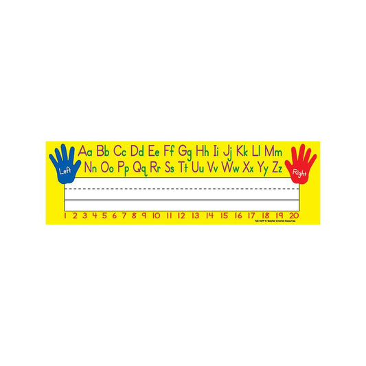 Name Plates Left/Right Alphabet [pk-36]