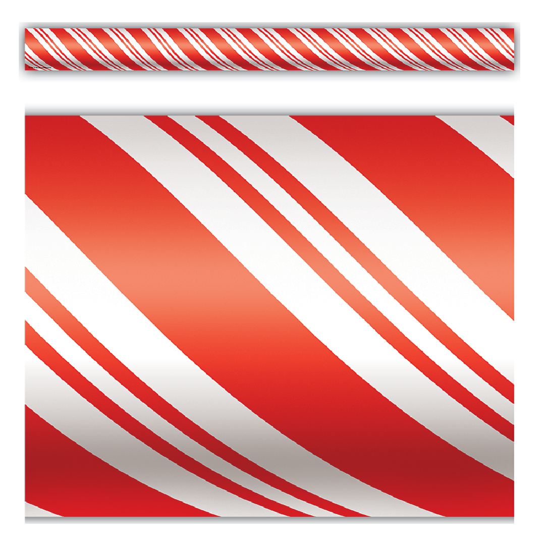 Candy Cane Straight Border Trim