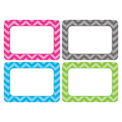 Chevron Name Tags/Labels - Multi-Pack [pk-36]