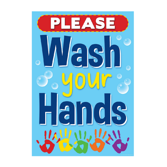 Poster Wash your hands