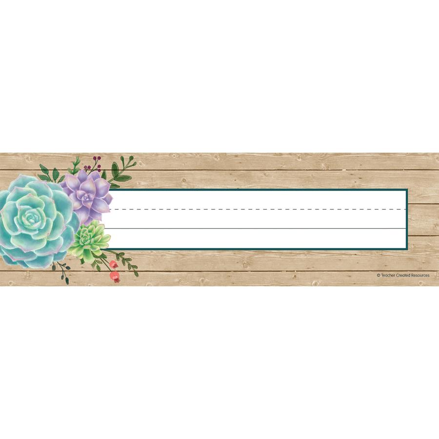 Name Plate Rustic Bloom [pk-36]